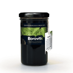 Boroviti sirup 720 ml – prirodni sirup od mladih borovih izdanaka, dodatak prehrani za dišne puteve